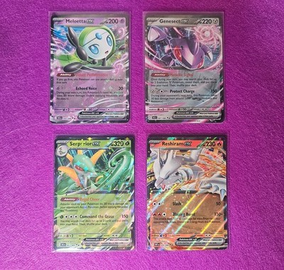 Pokemon Black Bolt & White Flare EX Lot of 4 | eBay