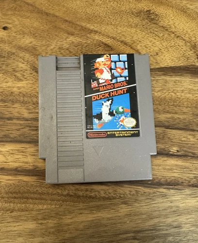 Super Mario Bros. / Duck Hunt NES Game-Nintendo Entertainment System-Tested