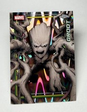 2026 Topps Chrome Marvel Comics RayWave Refractor #46 Groot