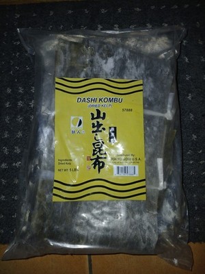 5 lbs. Dashi Kombu ( Dried Kelp) From Japan