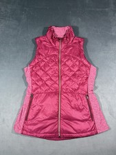 Lululemon Down For A Run Vest Women  s Berry Rumble Goose Down Puffer