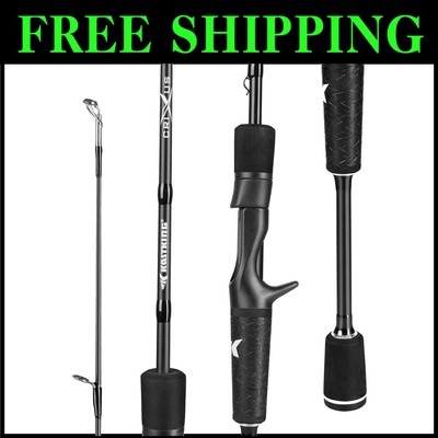 6'0'' Crixus Fishing Rod with Stainless Steel Guides - Fast Action Performance