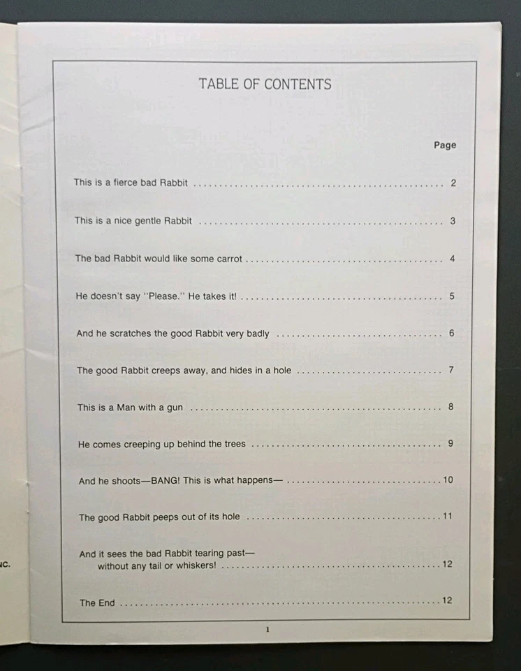 Beatrix Potter THE STORY OF A FIERCE BAD RABBIT Cross Stitch Patterns Book 597 - Image 3 of 3