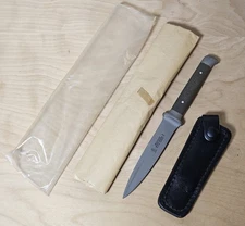 Anton Wingen JR Othello Military Boot Knife Solingen Germany With Sheath CH24