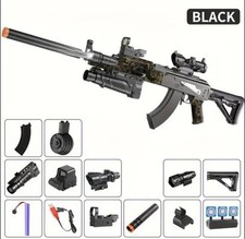 Automatic Gel Ball Blaster 7.4 V With Clip Drum Infrared Light Holographic Scope