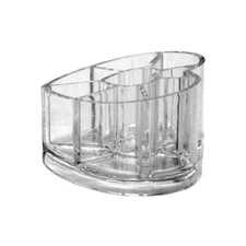 Heart Shaped Acrylic Makeup and Brush Organizer CNT215