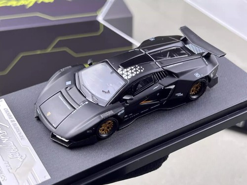 1:64 HEC Black LP800-4 Motorsport Model Die Cast Metal Car - Picture 8 of 12
