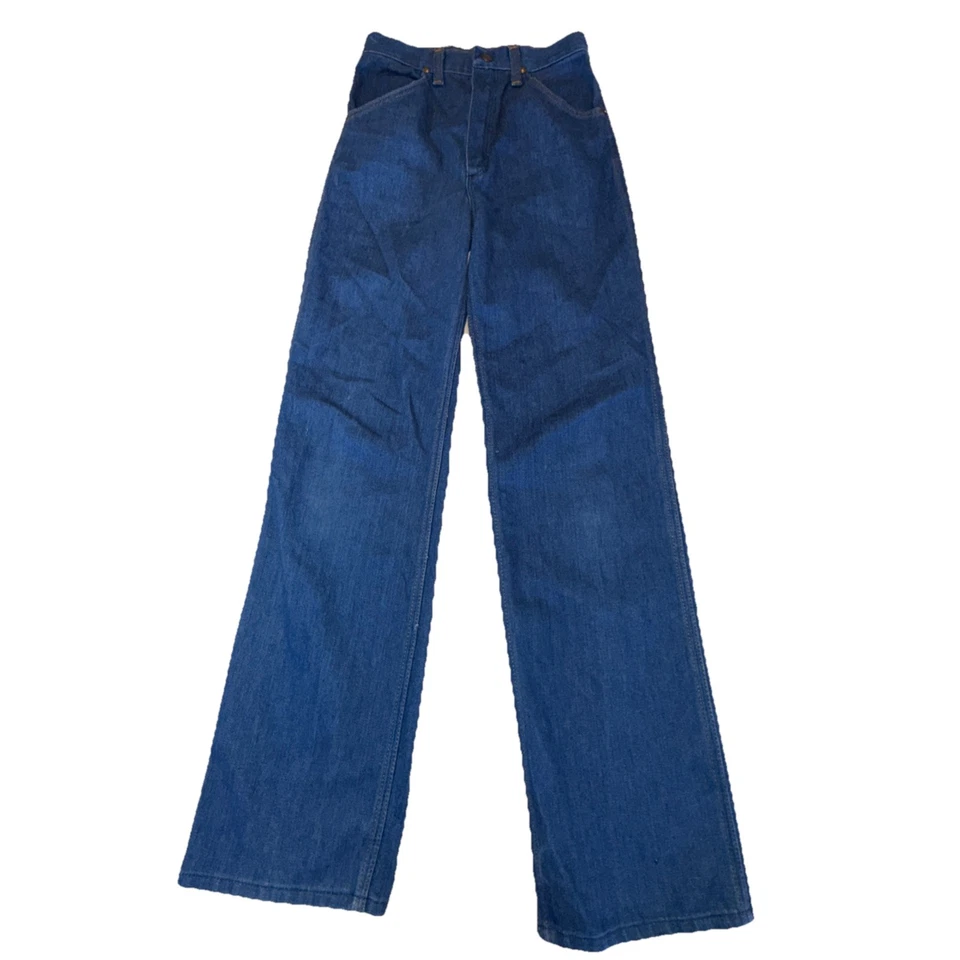 De Colección Wrangler Niñas 97W24DE Recto Talla 14 Delgado 24x28 100% Algodón *leer* Foto 4 de 4