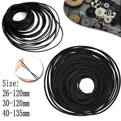 50/30/120 PCS For Cassette Player Recorder Repair Replacement Square Rubber Belt