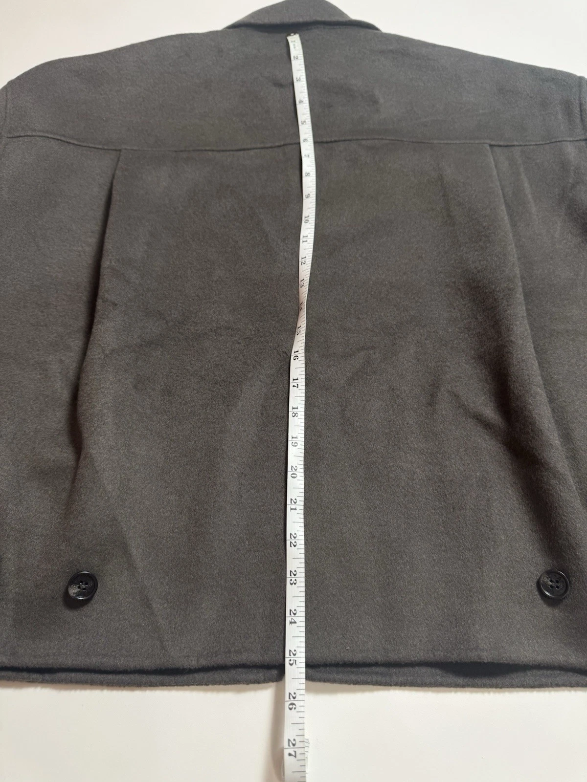 Acne Studios Short Wool Jacket Grey Size 46 image 8