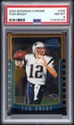 2000 BOWMAN CHROME #236 TOM BRADY ROOKIE RC PSA 8