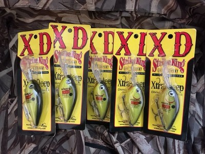 NEW STRIKE KING BLACK BACK CHART. SERIES 80 #HC8XD-535,CRANKBAIT,HANG TAG READY