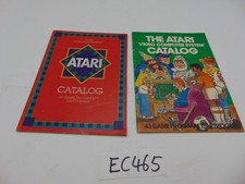 Vintage 1981 1982 Atari 2600 Catalog Program Cartridge details Lot of 2