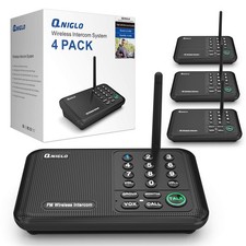 Intercoms Wireless for Home, Home Intercom System Wireless, 5280 Feet Long Ra...