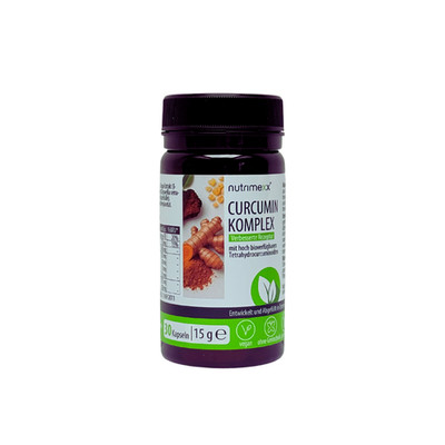 Nutrimexx Curcumin Komplex, 30 Kapseln