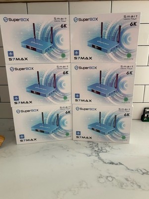  2026 SUPERBOX S7 MAX!  FREE AIR SHIPPING!  NEWEST GEN! AUTHORIZED SELLER 