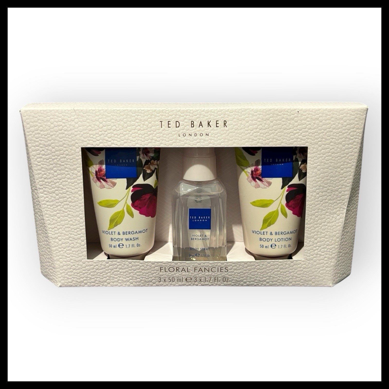 New Ted Baker Floral Fancies Mini Trio Gift Set - 3x50ml - Image 4