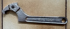 King Dick 8 Inch Long Hook Wrench C spanner 