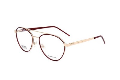 Hugo Boss Brille BOSS 1162 NOA GOLD BURGUNDY 54/18/145 Damen