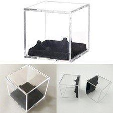 Boîtes de rangement en acrylique transparent pour balles de baseball lot de 2 a