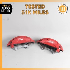 12-18 Audi C7 S6 S7 S8 A7 Front Side Brake Caliper Calipers Set 4g0615106as Oem