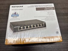 NETGEAR GS308-300PAS GS308 8 Gigabit Port Unmanaged Ethernet Switch  D263