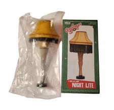 A Christmas Story 8” Leg Lamp Night Light NECA Wall Plug Lite New in Box