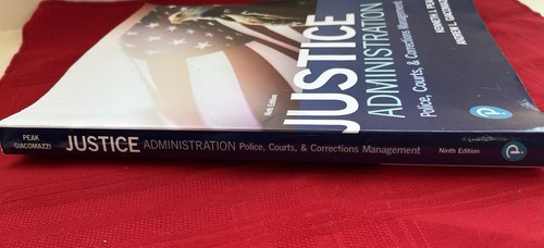 JUSTICE ADMINISTRATION 9th ED. POLICE COURTS CORRECTIONS MANAGEMENT PB TEXT BOOK - Picture 3 of 9