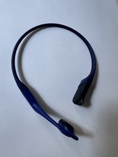 Shokz OpenRun S803 Bone Conduction Open Ear Sport Headphones - Steel Blue - READ