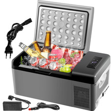 Auto Kühlbox Kompressor 12V Kühlschrank 15L Mini Tragbare Gefrierbox APP