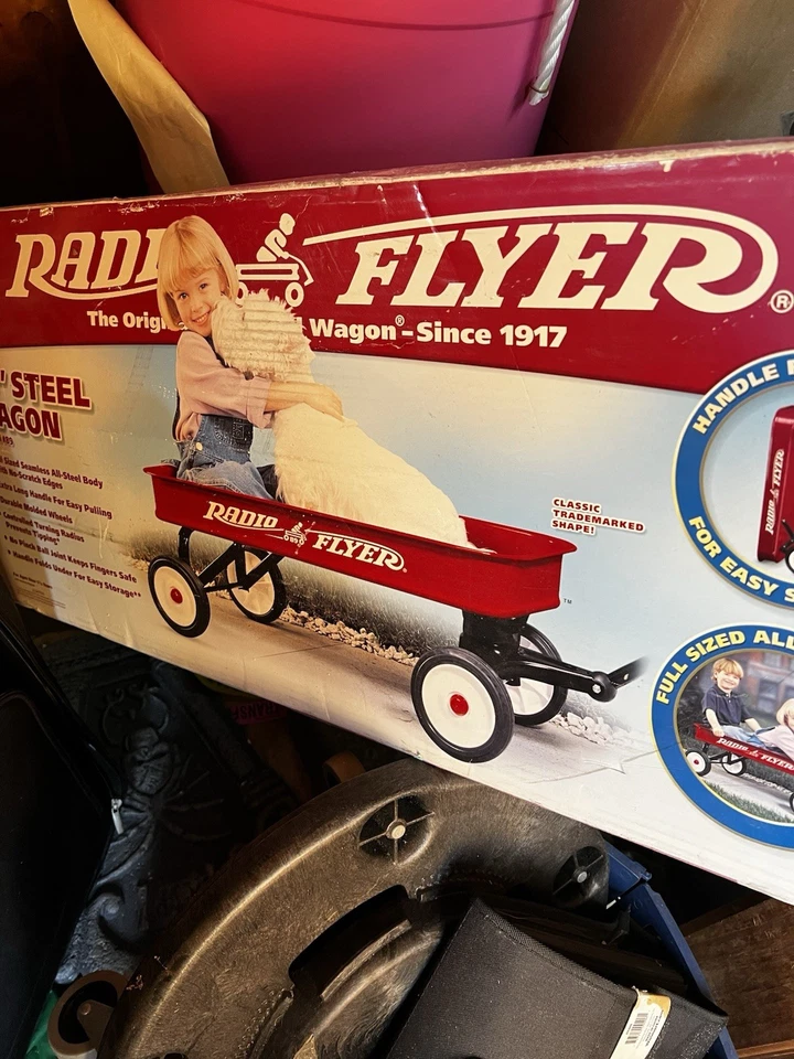 🔥Nuevo Vagón Radio Flyer Vintage - Original en Caja | Coleccionable desde 1917 Foto 4 de 4