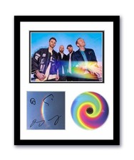 Coldplay Autographed Signed 11x14 Custom Framed CD Photo Moon Music ACOA