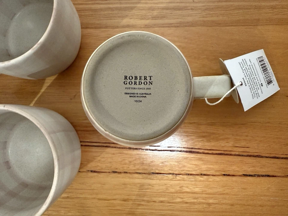 Robert Gordon Hand Painted Mugs x5 - image 4 of 4