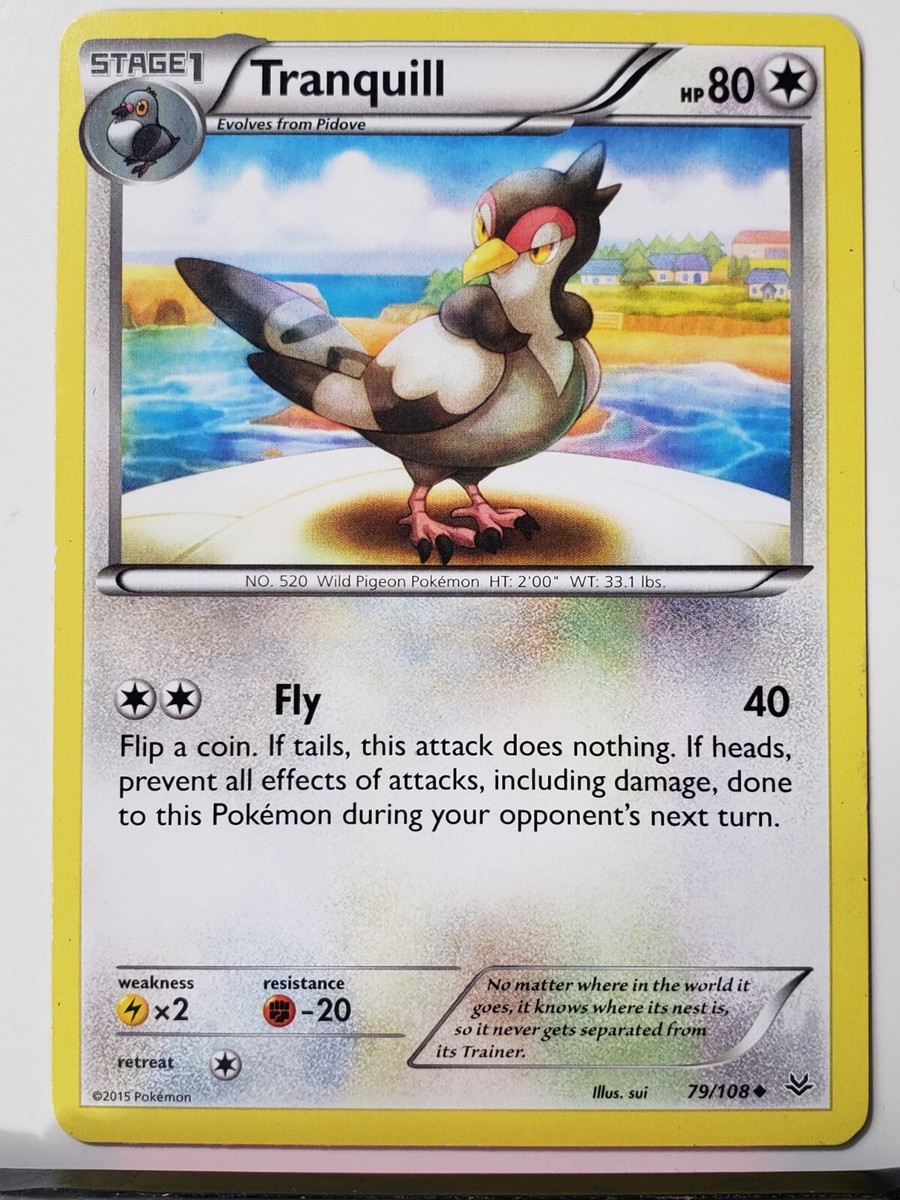 tranquill pokemon card value Pokemon - Tranquill (81) main image 1