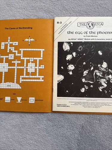 AD&D R3 The Egg Of The Phoenix D&D Module TSR RPGA Frank Mentzer Module VGC - Picture 19 of 22