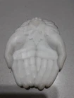 VINTAGE WESTMORELAND MILK GLASS CUPPED HANDS FIGURINE 6.25 x 4.5 INCHES