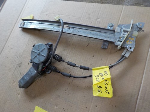 1998 ford escort 4dr right front door power window glass regulator 70d b26 - Picture 8 of 13