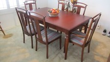 Ethan Allen American Impressions Dining Room Table and Chaires
