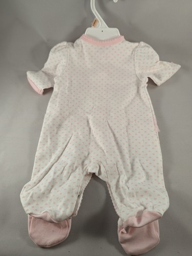 Little Me Prima Ballerina Snap Footie & Mütze Set - Rosa Weiß Premie - Bild 4 von 6