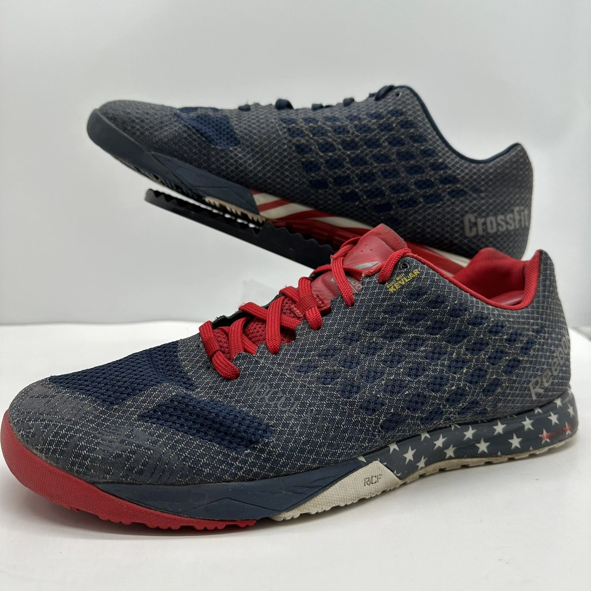 Reebok Nano 5.0 Para hombre 14 Zapatos de Entrenamiento Cruzado CrossFit Tenis Entrenador Patri tico