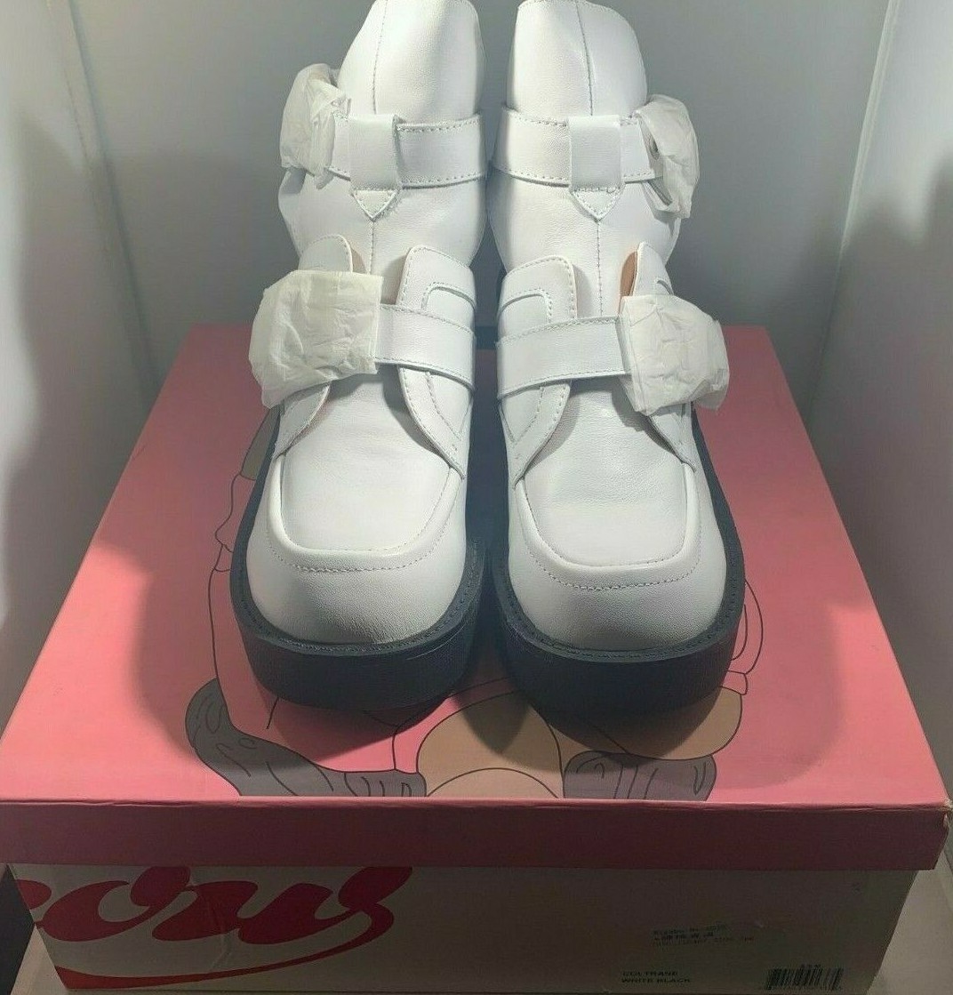 Jeffrey Campbell Shoes Coltrane White Black | eBay
