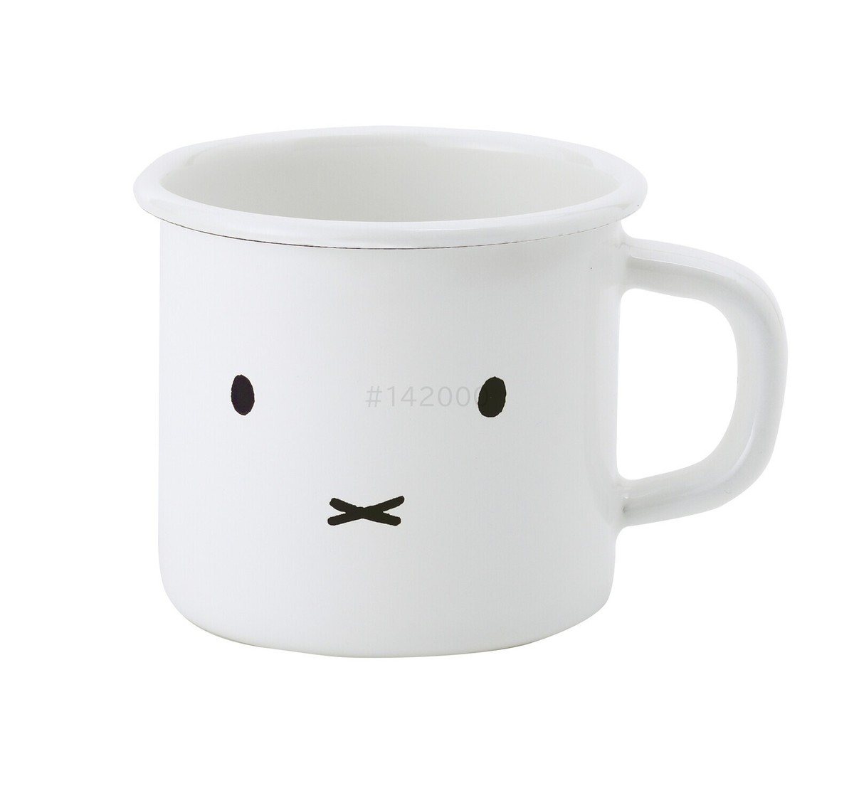 Fuji Holo Miffy & Boris face Enamel heat resistant Mug 2 PCS SET