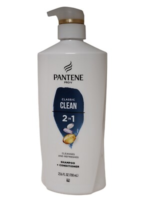 Pantene Pro-V CLASSIC CLEAN 2in1 SHAMPOO+CONDITIONER VIT B5 Panthenol 23.6 fl oz