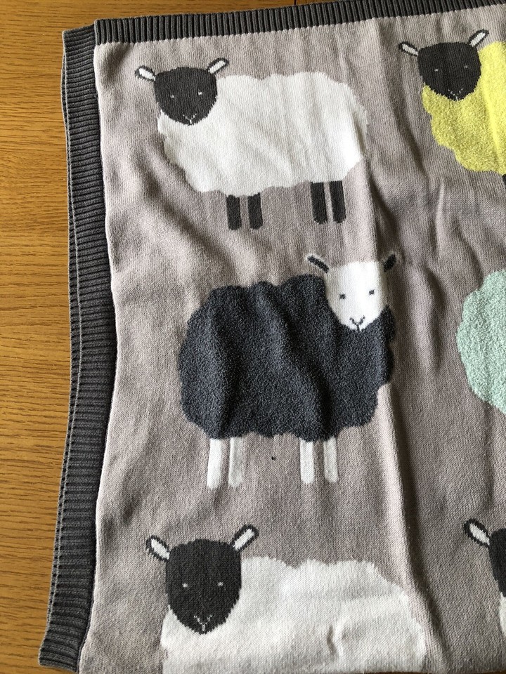 Baby Blanket, Sheep Pattern, Blanket, Bizzi Growin Blanket, eBay