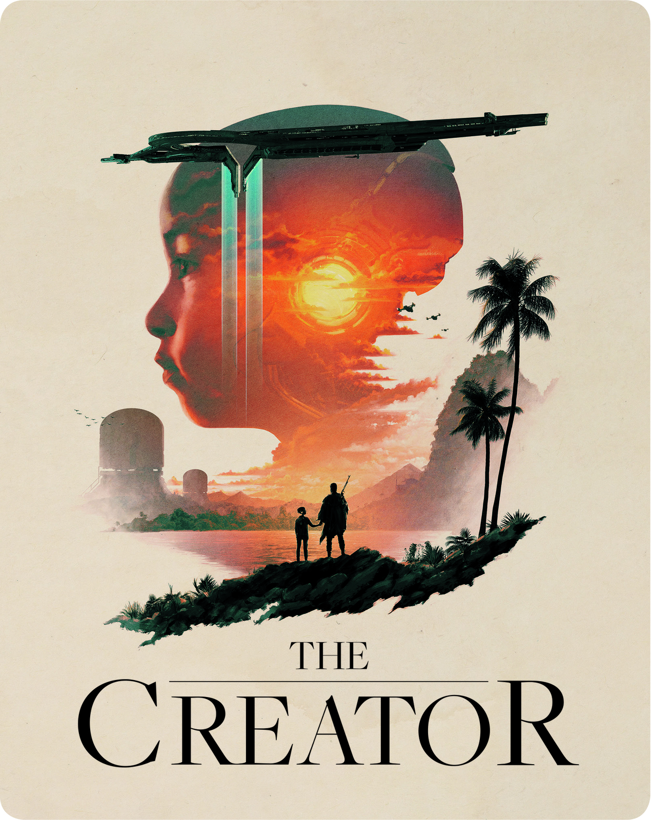The Creator (4K UHD Blu-ray) John David Washington Marc Menchaca Gemma Chan