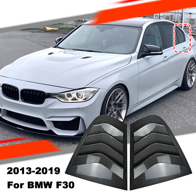 For BMW F30 3 Series Saloon 2013-2019 Side Window Ft Slots Cover