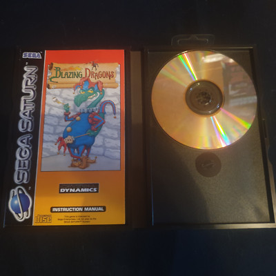 Sega Saturn Spiel : Blazing Dragons - CD Disk Anleitung OVP | PAL