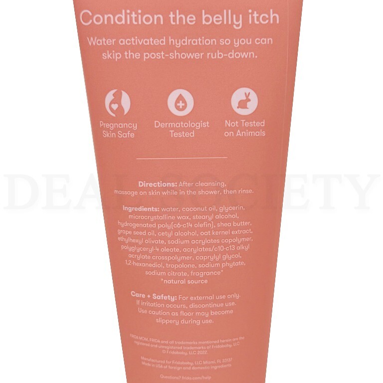 Frida Mom Bump and Body In-Shower Pregnancy Moisturizing Lotion 6oz Lot of 3