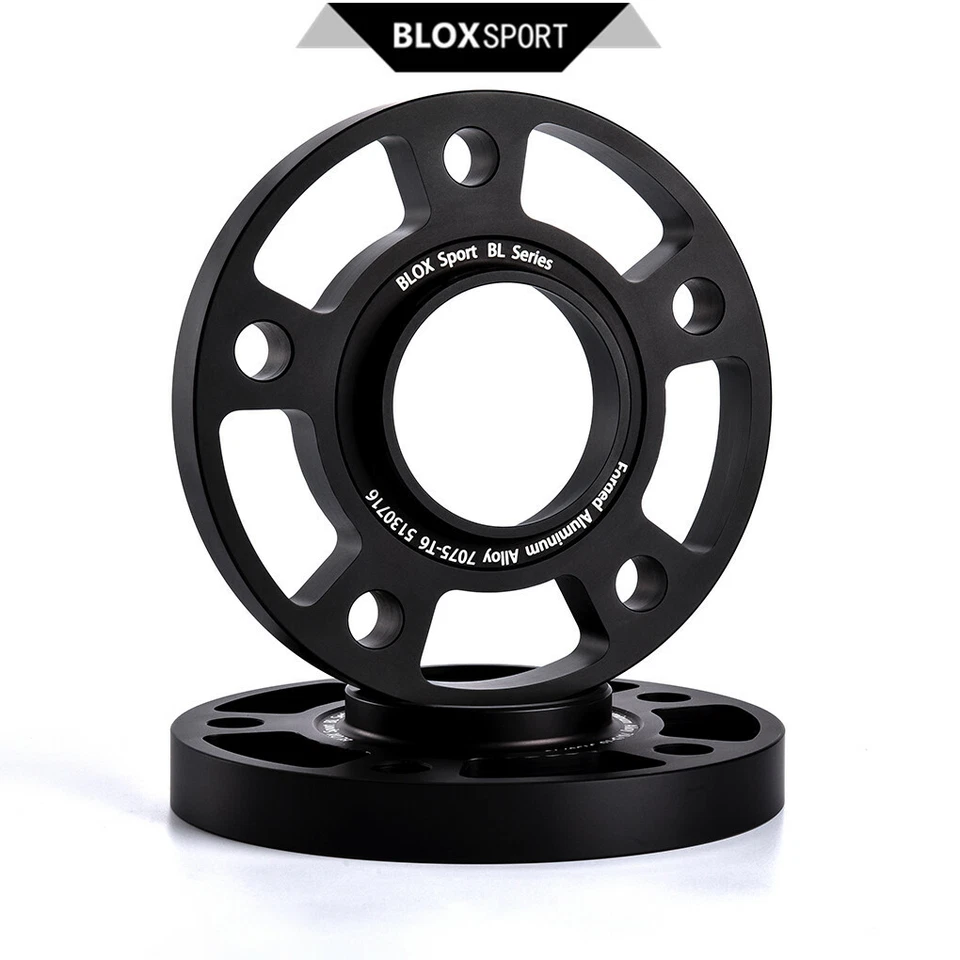 7075T6 2x 20 mm para Maserati Ghibli 2013-2019 espaciador de rueda 5x114,3 CB67,1 M14x1,5 Foto 3 de 4