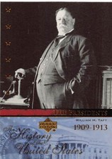 2004 Upper Deck History of the United States #TP27 William Howard Taft